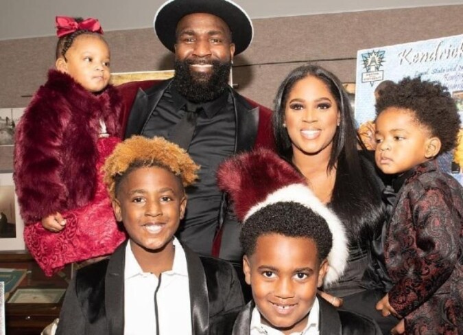 Kendrick Perkins Wife And Son Meet Vanity Perkins And Her Three Sons